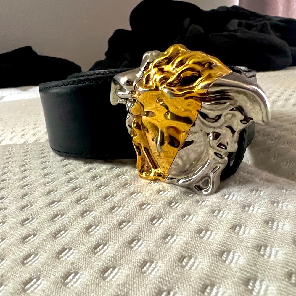 Versace belt size 34